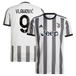 Maillot Juventus Domicile 22/23 - Enfants avec flocage Vlahović 9