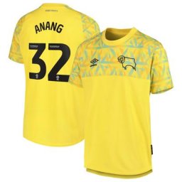 Derby County Away Goalkeeper Shirt 2022-23 - Kids with Anang 32 printing