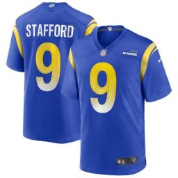 Maillot de match domicile Nike des Los Angeles Rams - Royal - Matthew Stafford - Jeunesse
