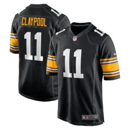 Maillot Alternate Nike Game des Pittsburgh Steelers - Noir - Chase Claypool - Jeunesse