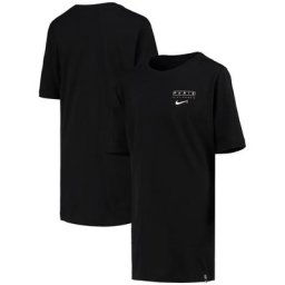T-shirt Paris Saint-Germain Swoosh - Noir - Enfants