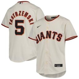 Maillot Nike Mike Yastrzemski Crème San Francisco Giants Alternate Replica Player pour Jeunes