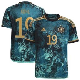 Maillot Allemagne Extérieur 2023 - Enfants avec flocage Bühl 19