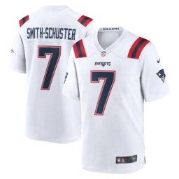 New England Patriots Nike Game Road Jersey - Blanc - JuJu Smith-Schuster - Jeunes