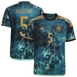 Maillot Allemagne Extérieur 2023 - Enfants avec flocage Hegering 5
