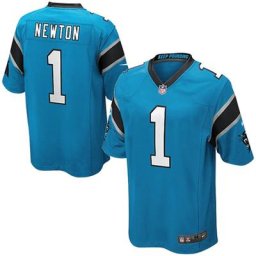 Carolina Panthers Nike Game Alternate Jersey - Blue - Cam Newton - Youth