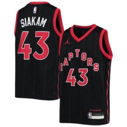 Maillot Swingman Toronto Raptors 2020/21 Jordan Brand Pascal Siakam pour jeune - Édition Statement