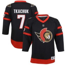 Maillot de joueur réplique à domicile Brady Tkachuk des Sénateurs d'Ottawa 2020/21 pour jeune
