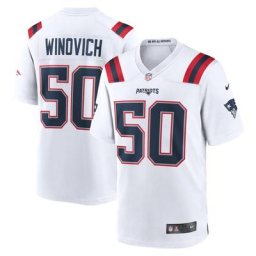 Maillot New England Patriots Nike Game Road - Blanc - Chase Winovich - Jeunes