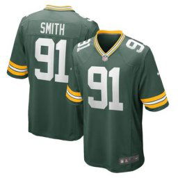 Maillot Nike Home Game de Green Bay Packers - Vert - Preston Smith - Jeunesse