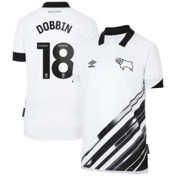 Derby County Home Shirt 2022-23 - Kids with Dobbin 18 printing
