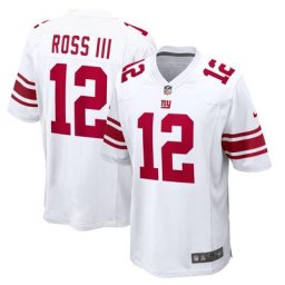 Maillot New York Giants Nike Game Road - Blanc - John Ross III - Jeune