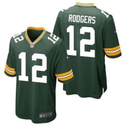 Green Bay Packers Home Game Jersey - Aaron Rodgers - Youth