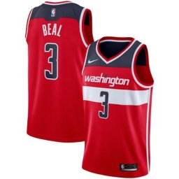 Maillot Swingman des Washington Wizards Nike Bradley Beal pour enfant rouge