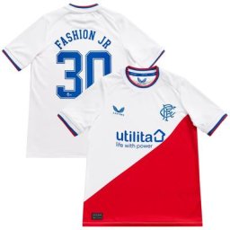 Maillot Glasgow Rangers Extérieur 22/23 - Enfant avec flocage Fashion Jr 30