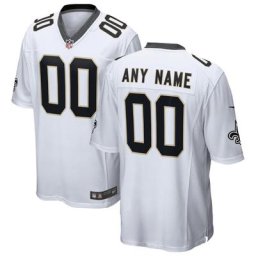 New Orleans Saints Road Game Jersey - Custom - Youth