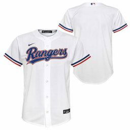 Maillot domicile officiel réplique Nike des Rangers du Texas - Enfant