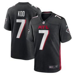 Maillot de match domicile Nike des Atlanta Falcons - Noir - Younghoe Koo - Jeunesse