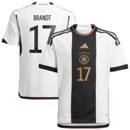 Maillot Allemagne Domicile 2022 - Enfants avec flocage Brandt 17