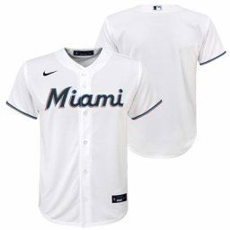 Maillot domicile réplique officiel Nike des Marlins de Miami - Enfant