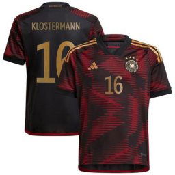Maillot Allemagne Extérieur - Enfants avec flocage Klostermann 16