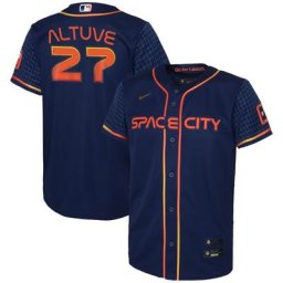 Maillot Nike Jose Altuve Houston Astros 2022 City Connect Replica Player pour Jeunes