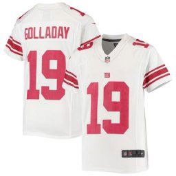 Maillot de match des Giants de New York Nike Kenny Golladay blanc pour jeune