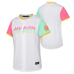 Maillot officiel Nike City Connect des Padres de San Diego - Jeune