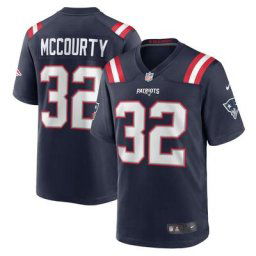 Maillot de match domicile Nike New England Patriots - Bleu marine - Devin McCourty - Jeunesse