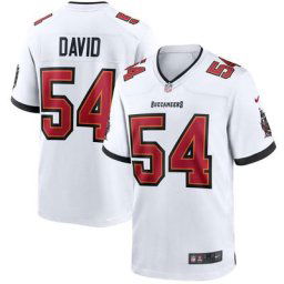 Maillot Nike de jeu Couleur de l'équipe Tampa Bay Buccaneers - Blanc - Lavonte David - Jeunes