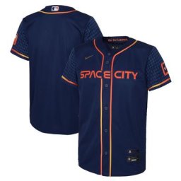Maillot Nike Houston Astros 2022 City Connect Replica pour jeune - Bleu marine