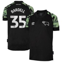 Derby County Away Shirt 2022-23 - Kids with Bardell 35 printing