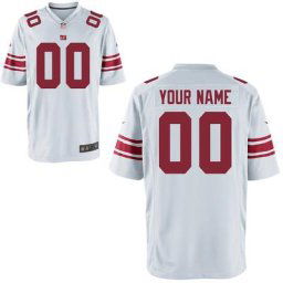 Maillot de jeu New York Giants Road - Personnalisé - Jeunes