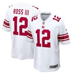 Maillot New York Giants Nike Game Road - Blanc - John Ross III - Jeune
