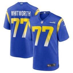 Maillot de match domicile Nike des Los Angeles Rams - Royal - Andrew Whitworth - Jeunesse