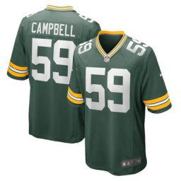 Maillot Green Bay Packers Nike Domicile - Vert - De'Vondre Campbell - Jeunes
