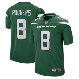 Maillot New York Jets Domicile Nike Game - Vert - Aaron Rodgers - Enfant