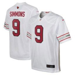 Maillot Arizona Cardinals Nike Game Extérieur - Blanc - Isaiah Simmons - Enfant