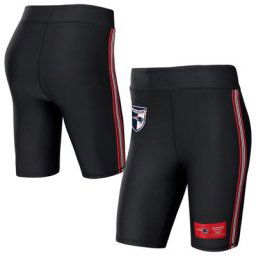 WEAR by Erin Andrews - Short de cycliste noir New England Patriots pour femme