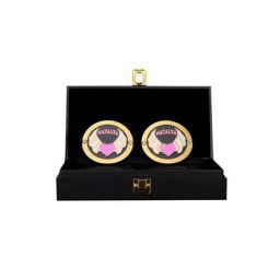 Coffret de répliques de plaques latérales du titre du championnat féminin de Natalya