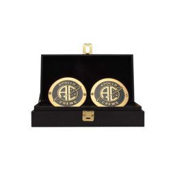 Coffret de répliques de plaques latérales Apollo Crews Championship