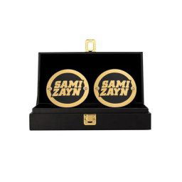 Coffret de plaques latérales Sami Zayn Championship Replica
