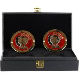 Coffret de plaques latérales Bayley Championship Replica