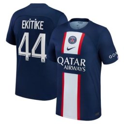 Maillot PSG Domicile Stadium 22/23 avec flocage Ekitike 44