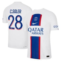 Maillot PSG Third Match Dri-FIT ADV 22/23 avec flocage C. Soler 28