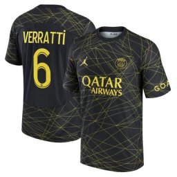 Maillot PSG Jordan Fourth Match Dri-FIT ADV 22/23 avec flocage Verratti 6