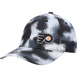 Casquette ajustable camouflage des Flyers de Philadelphie adidas pour femme, gris