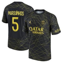 Maillot PSG Jordan Fourth Match Dri-FIT ADV 22/23 avec flocage Marquinhos 5