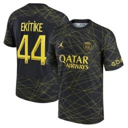 Maillot PSG Jordan Fourth Match Dri-FIT ADV 22/23 avec flocage Ekitike 44