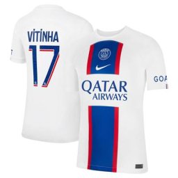 Maillot PSG Third Stadium 22/23 avec flocage Vitinha 17